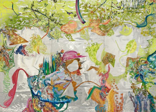 田奈藝術 Gin Huang Gallery, WOLFGANG BETKE, Das wird schon_That will be fine, 2024, Painted aluminium, 270 x 375 cm - Official GIN HUANG Gallery