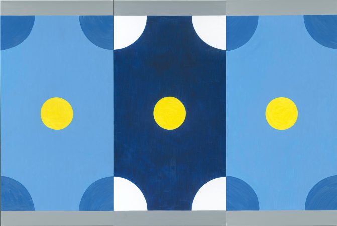 霍剛HO Kan_乾坤Universe_200x100cm(x3)_油彩、畫布 Oil on canvas_2013