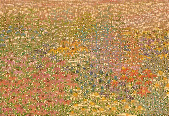 PBG_Inae SHIM_Memory-Blossoming Fully in the Heart_Acrylic on canvas_80.3x116.8cm_2025 - Seunghoon Lee