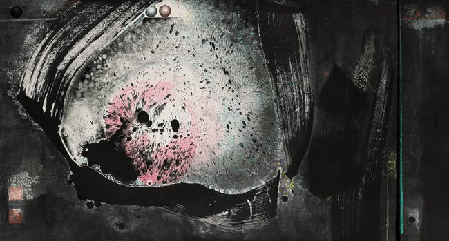 漢雅軒_Irene CHOU 周綠雲_Untitled 無題_Ink and Colour on Paper 彩墨紙本